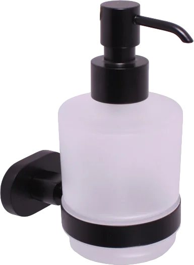 Дозатор для жидкого мыла Rav Slezak Yukon черный матовый YUA0303CMAT - 0