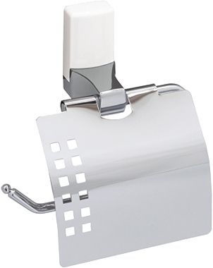 Держатель туалетной бумаги Wasserkraft Leine White K-5025White - 0