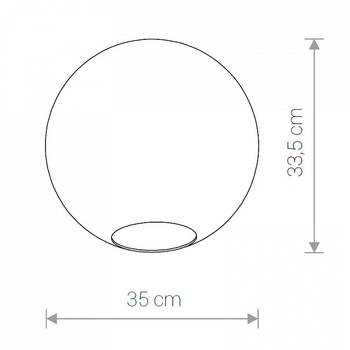Плафон Nowodvorski Cameleon Sphere XL 8527 - 2