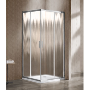 Душевая дверь Vincea Garda 120 хром стекло рифленое VHC-1G120CH - 0