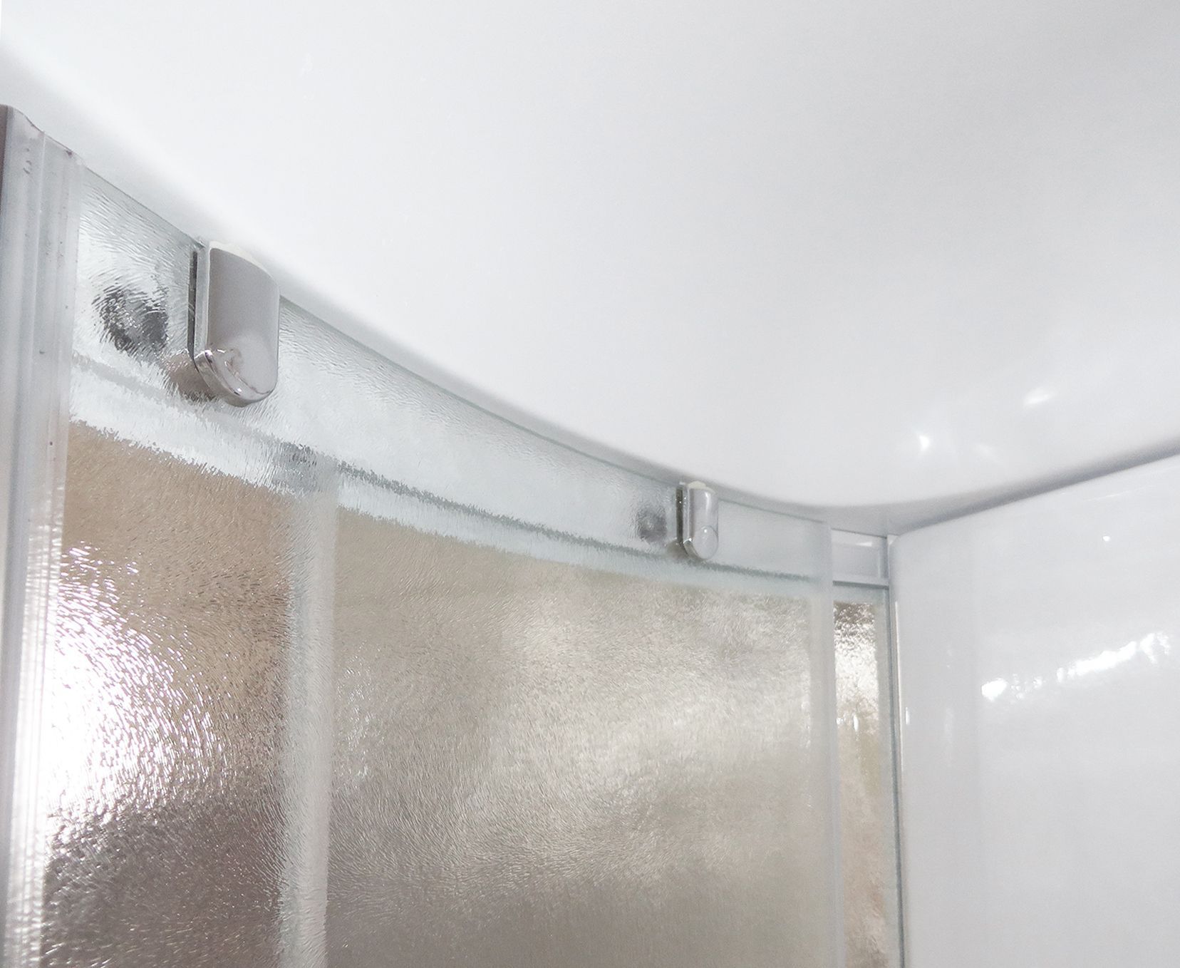 Душевой бокс Royal Bath ALP 150х100 R профиль белый стекло матовое с гидромассажем  RB150ALP-С R - 6