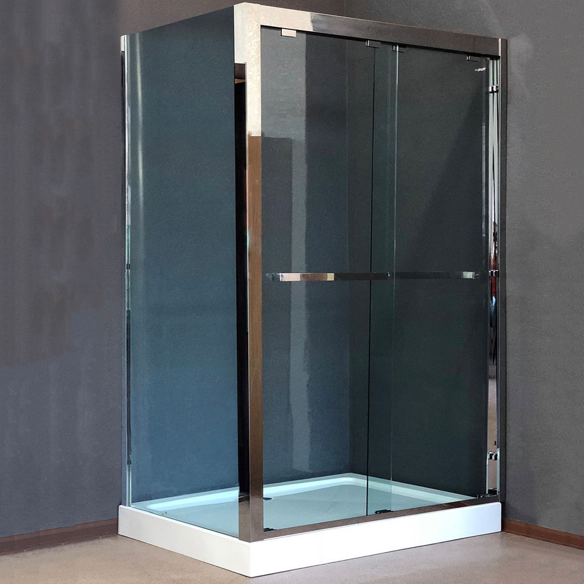 Душевой уголок Royal Bath 140х90 R профиль хром стекло прозрачное RB-L2011-1400-9-R - 0