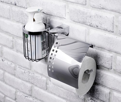 Держатель туалетной бумаги Wasserkraft Kammel K-8359 с держателем освежителя воздуха - 1