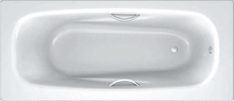 Стальная ванна BLB Universal 170x70 с ручками B70H handles - 0