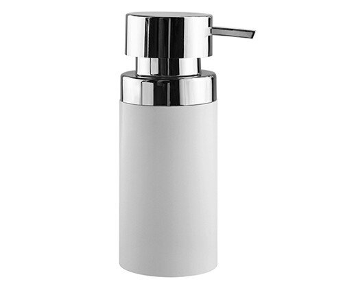 Дозатор для жидкого мыла WasserKraft Berkel белый - хром K-4999 - 0