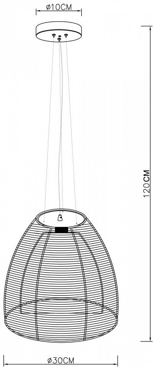 Подвесной светильник Deko-Light Filo Big Mob 342027 - 1