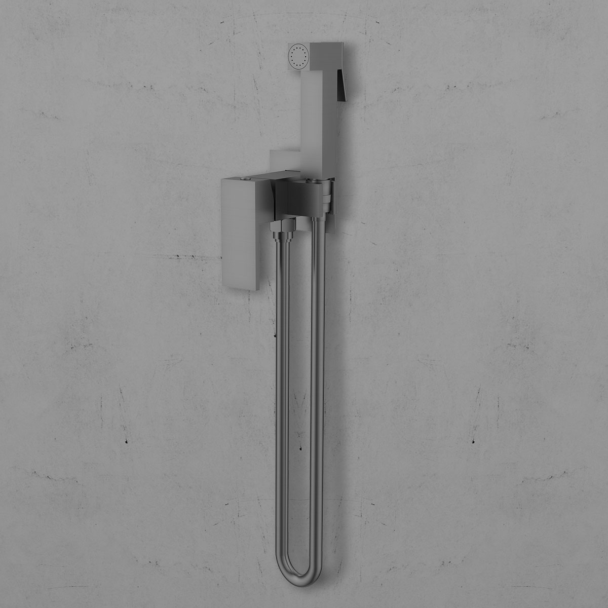 Гигиенический душ Vincea со смесителем сталь VHFW-102GM - 1