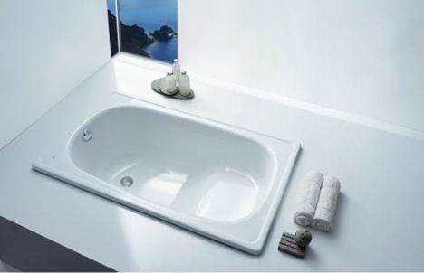 Стальная ванна BLB Europa Mini 105x70 B05E - 2