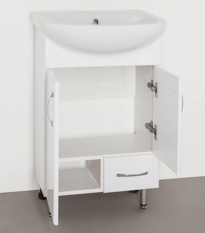 Мебель для ванной Style Line Эко Стандарт №10 50 белая - 2