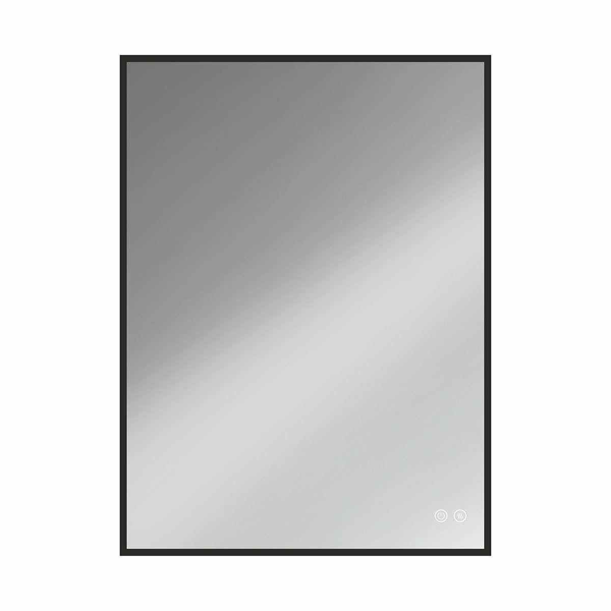 Зеркало Vincea 50х70 черное с подсветкой VLM-3VN500B-2 - 0