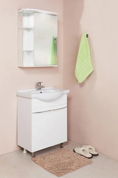 Зеркало-шкаф Onika Карина 60 R с подсветкой, белый  206010 - 2