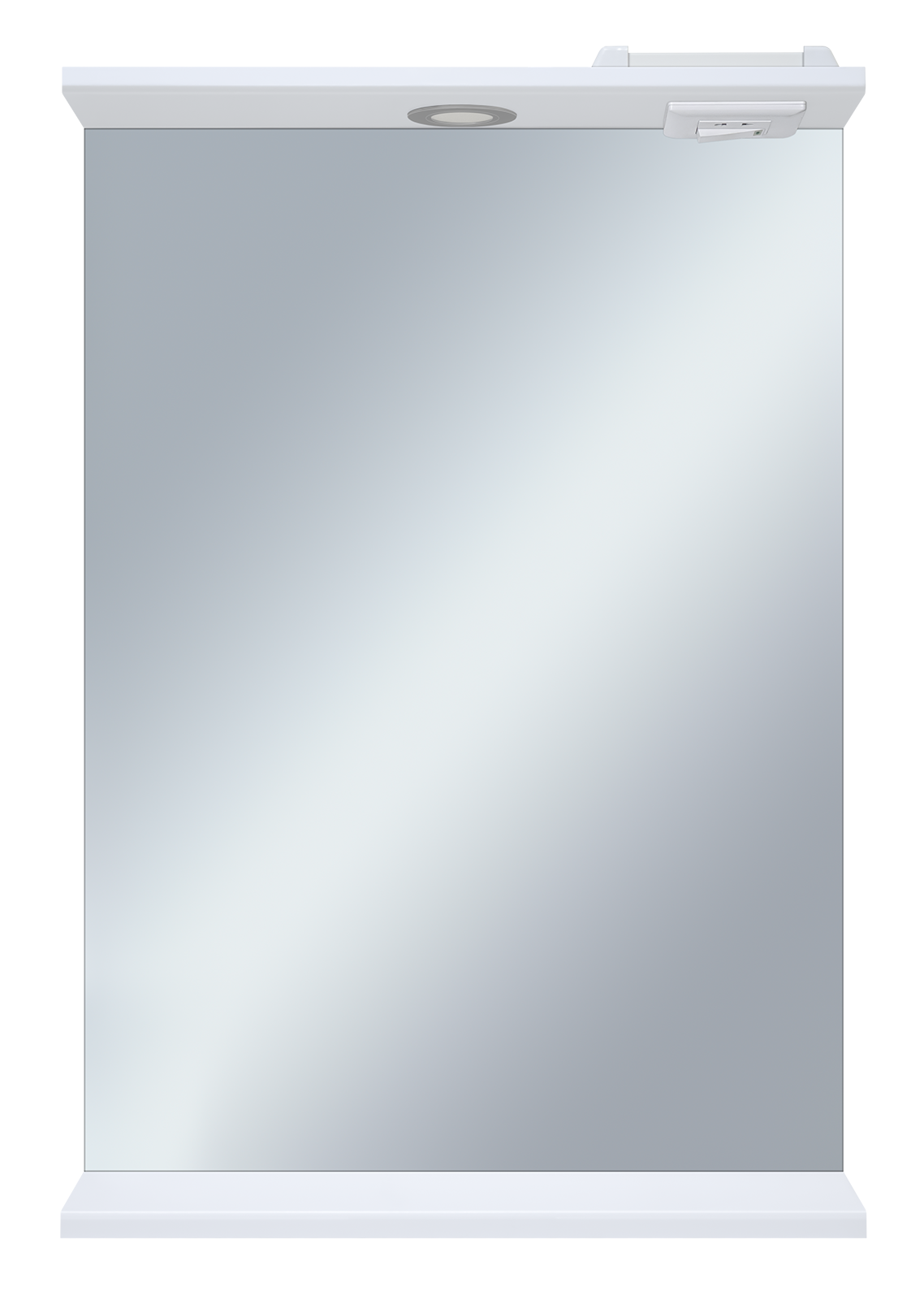 Зеркало Misty Енисей 50 с подсветкой и полкой Э-Ени02050-011 - 1