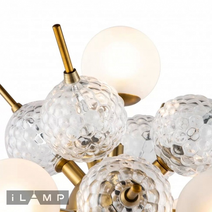 Настольная лампа декоративная iLamp Rockfeller 100T-5 MBR - 2