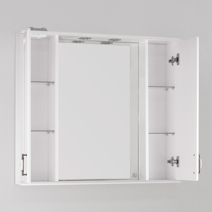 Зеркало-шкаф Style Line Олеандр-2 90 см  ЛС-00000242 - 1