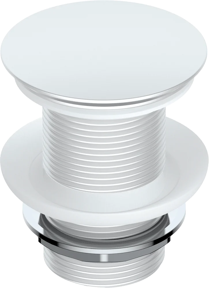 Донный клапан для раковины Wasserkraft белый матовый A246 - 0