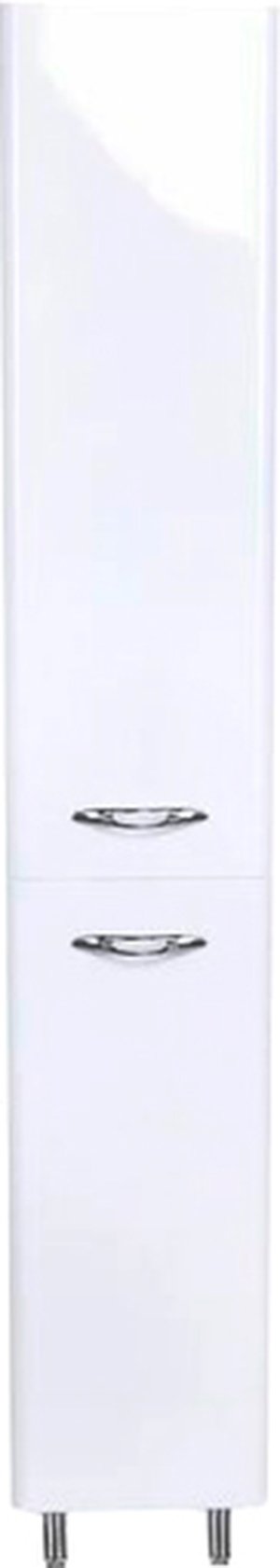 Шкаф-пенал Style Line Каре Люкс Plus 30 с бельевой корзиной, белый, L СС-00002325 - 0
