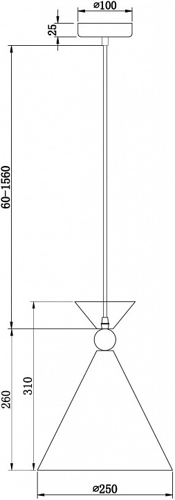 Подвесной светильник Freya Moth FR5392PL-01GR - 2