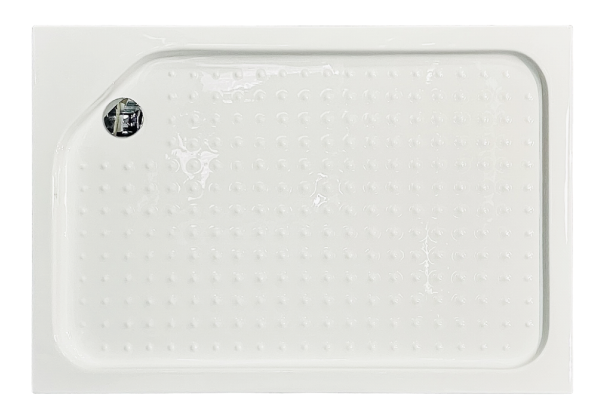 Душевой уголок Royal Bath HPV 140х90 с поддоном профиль черный стекло матовое RB9140HPV-C-BL - 2