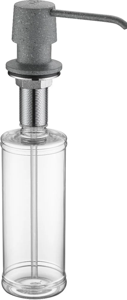 Дозатор для жидкого мыла Paulmark Saube серый матовый D001-310 - 0