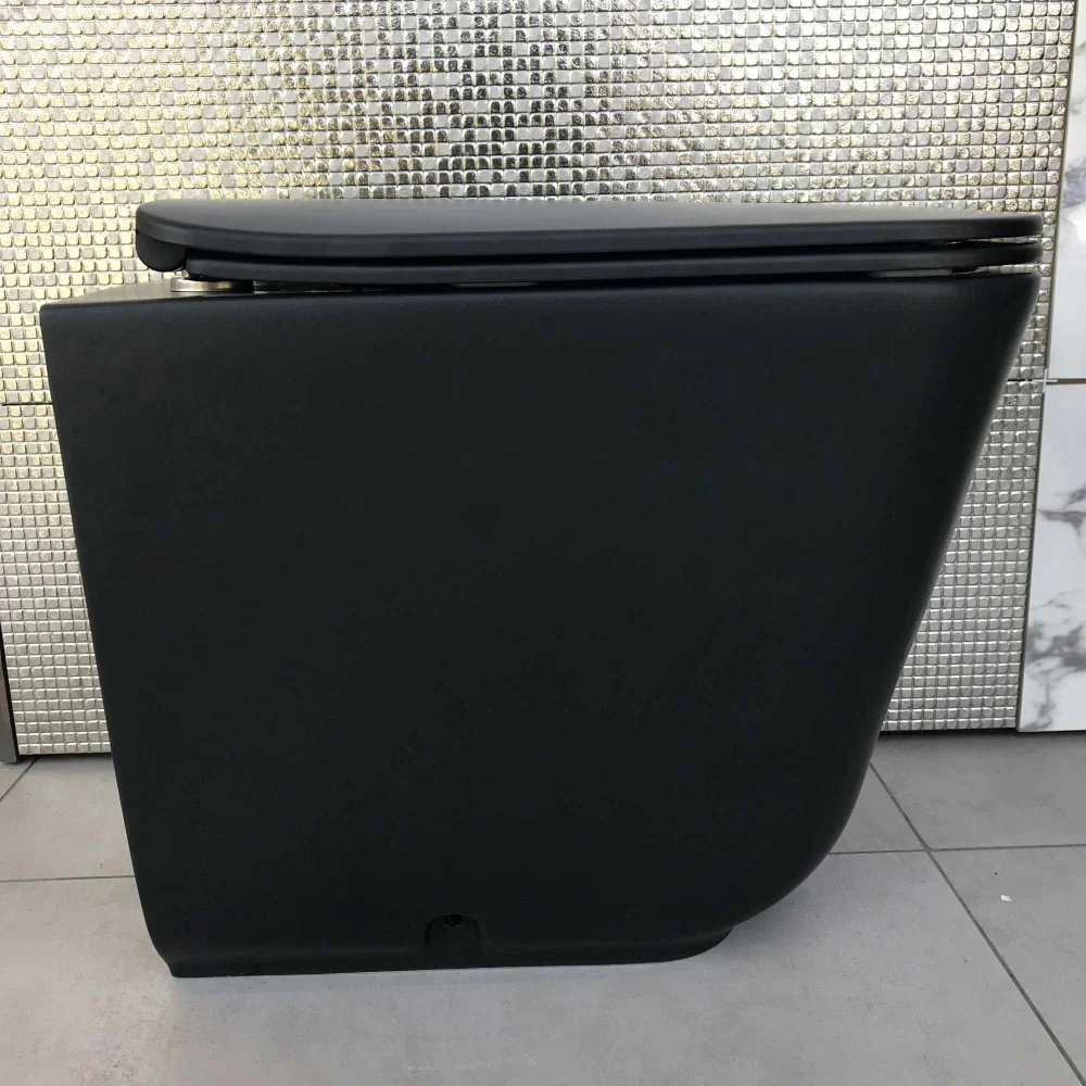 Крышка-сиденье Kerasan Tribeca черный матовый/хром, с микролифтом  519131  - 4