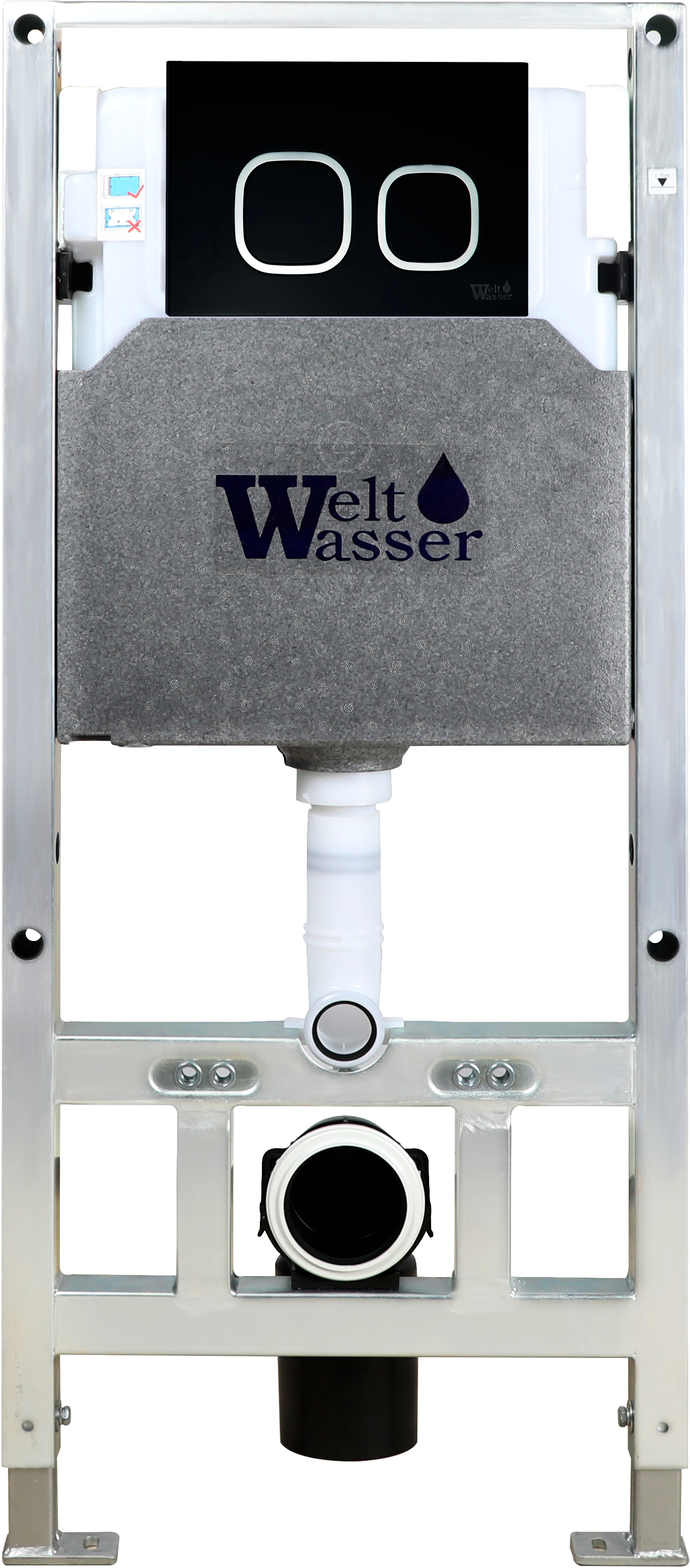 Система инсталляции для унитазов Weltwasser WW AMBERG 506 ST  10000005989 - 1