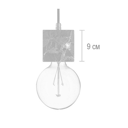 Подвесной светильник Imperiumloft Marmor Veldi Nero Designed In 2015 46.010.RU.15.LT01 - 1