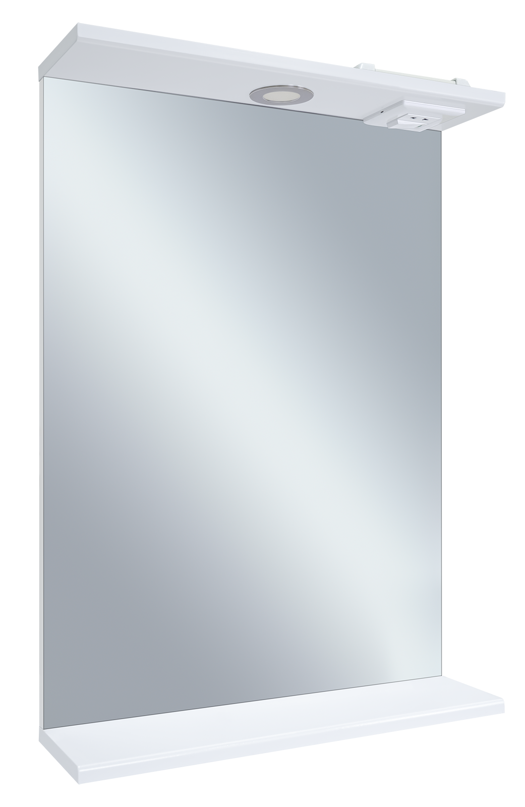 Зеркало Misty Енисей 50 с подсветкой и полкой Э-Ени02050-011 - 0