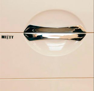 Зеркало Misty Жасмин 105 с подсветкой, бежевая эмаль П-Жас02105-031Св - 2