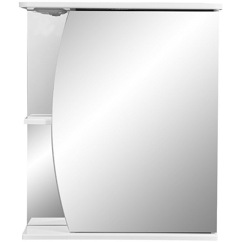 Зеркало-шкаф Stella Polar Волна Лана 55 R с подсветкой белый SP-00000044 - 1