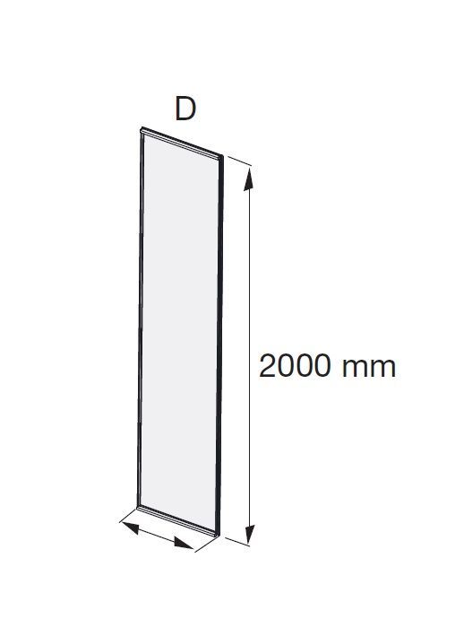 E94WI40-MZ NV средний модуль 400 зеркальное стекло - 0