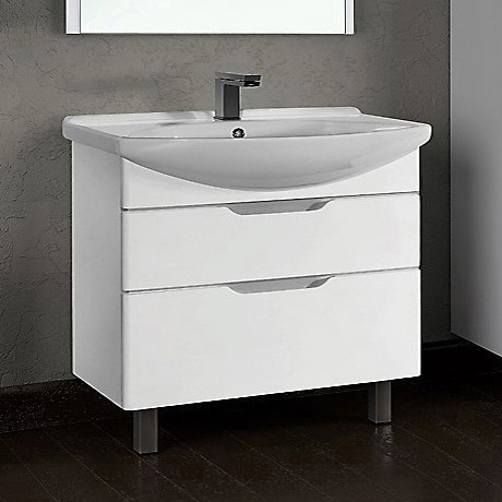 Мебель для ванной Dreja.Eco Laguna Plus 105 белая - 1