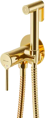 Гигиенический душ со смесителем Excellent Pi золото AREX.1204GL - 0