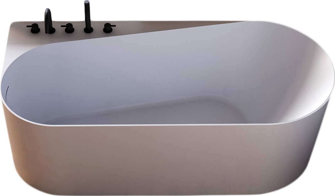 Акриловая ванна Abber 150x75 белый  AB9496-1.5 L - 0