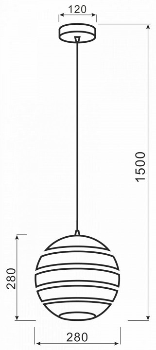 Подвесной светильник Deko-Light Ankaa 342138 - 1