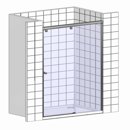 Душевая дверь Cezares Premier soft 130 хром стекло прозрачное PREMIER-SOFT-W-BF-1-130-C-Cr-IV - 5