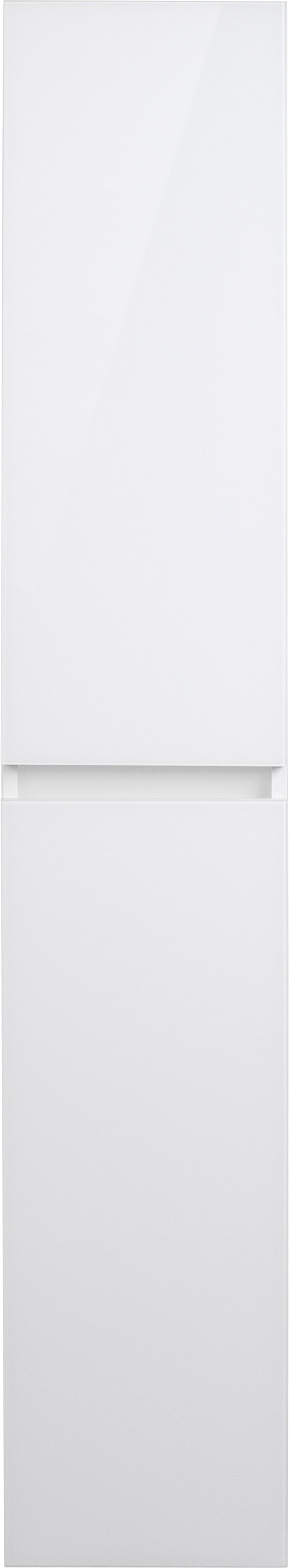 Шкаф-пенал Style Line Даймонд Люкс Plus подвесной, белый СС-00000484 - 1