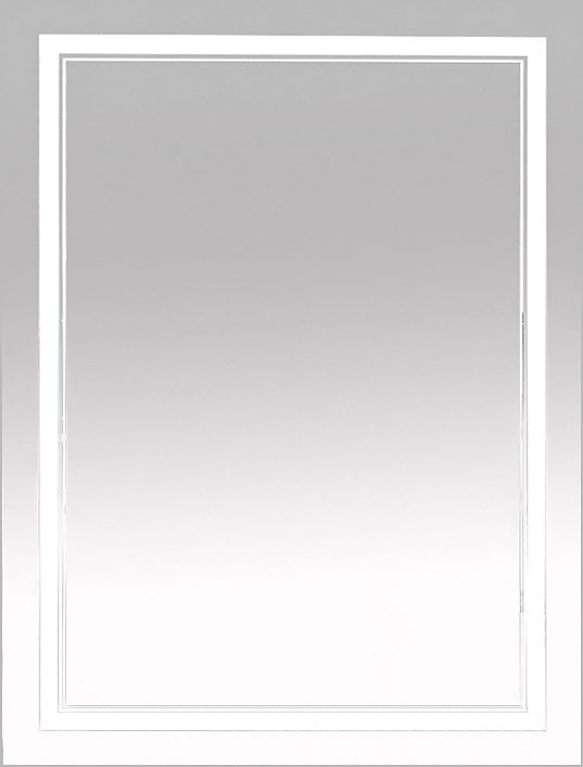 Зеркало Misty Неон 2 LED 60x80, сенсор на корпусе П-Нео060080-2ПРСНКДВП - 0
