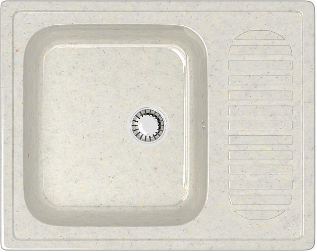 Мойка кухонная Marrbaxx Арлин 63.5 белый Z015Q007 - 0
