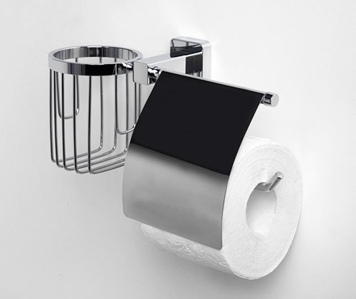 Держатель туалетной бумаги Wasserkraft Lippe K-6559 с держателем освежителя воздуха - 1