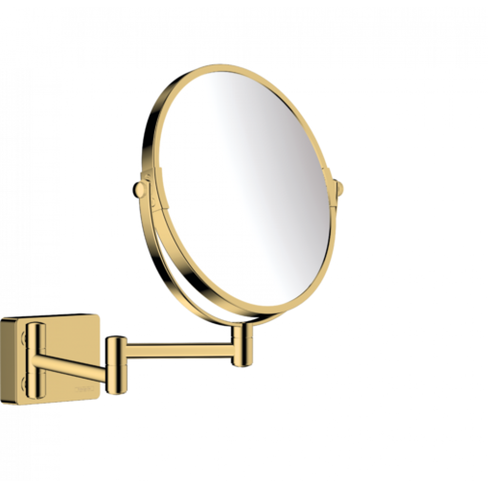 Косметическое зеркало Hansgrohe AddStoris полированное золото 41791990 - 0