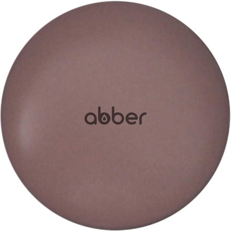 Накладка для донного клапана Abber коричневая матовая AC0014MC - 0