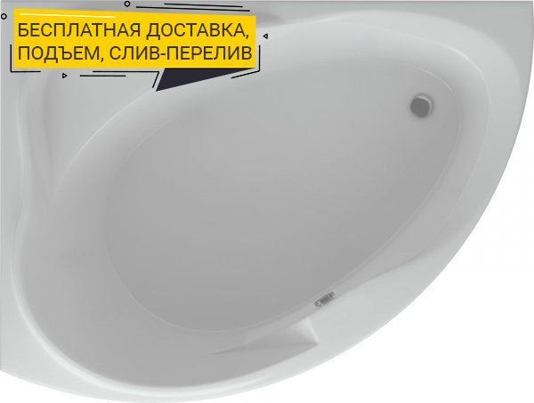 Акриловая ванна Акватек Альтаир L ALT160-0000067 - 0
