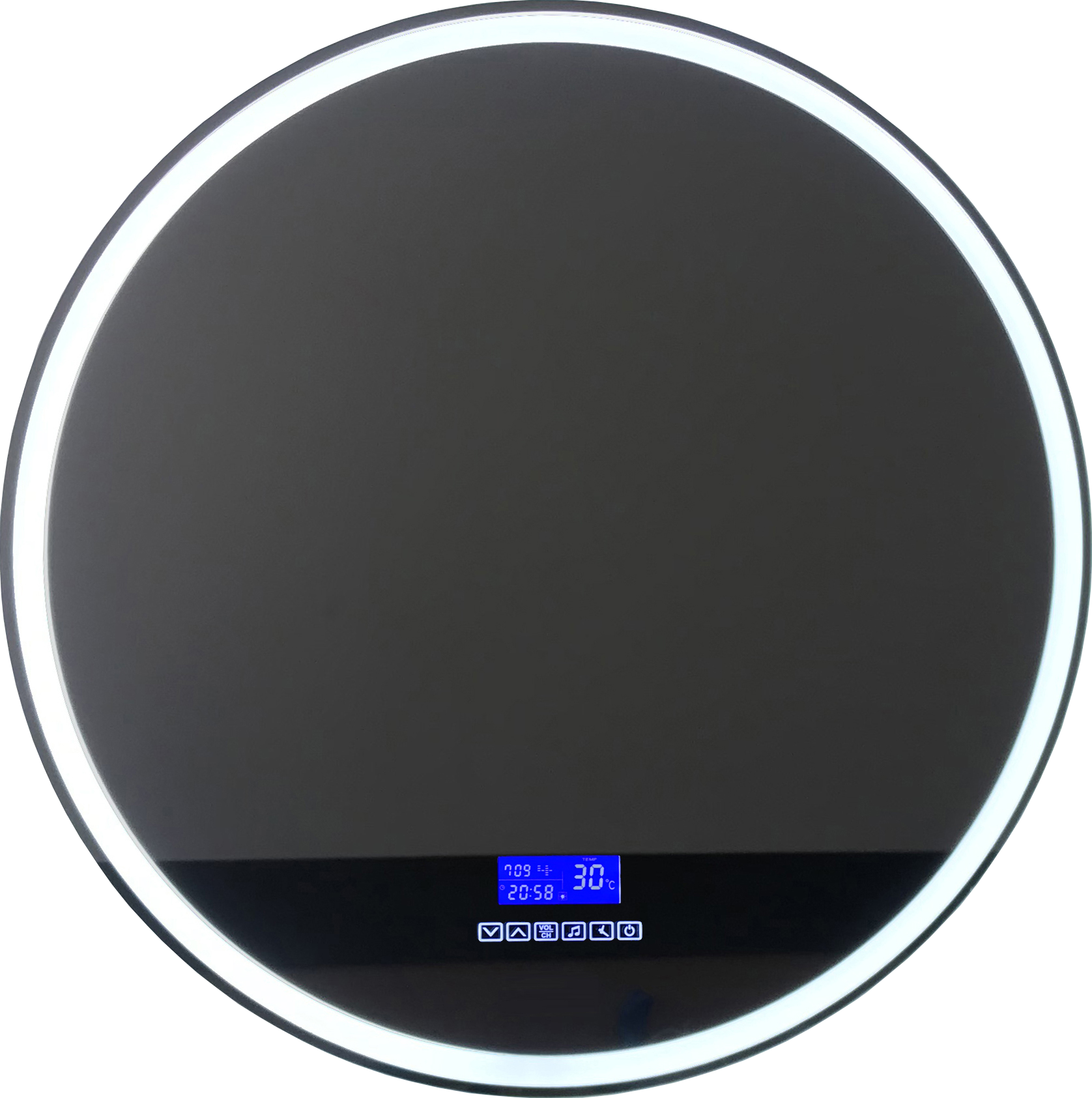 Зеркало BelBagno SPC-RNG-800-LED-TCH-RAD с bluetooth, термометром и радио - 3