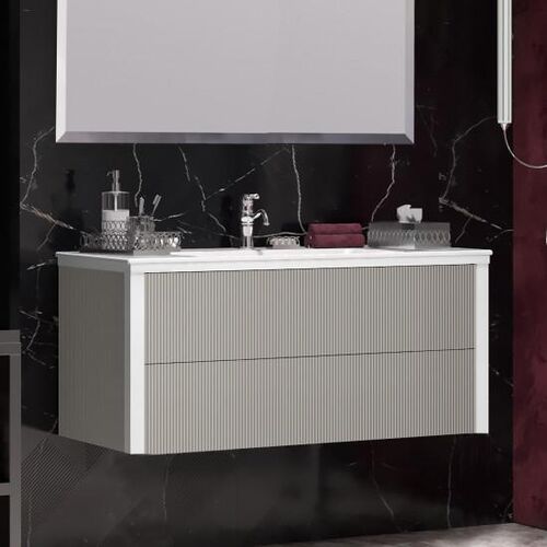 Комплект мебели подвесной Opadiris Рубинно 120 серый - 1