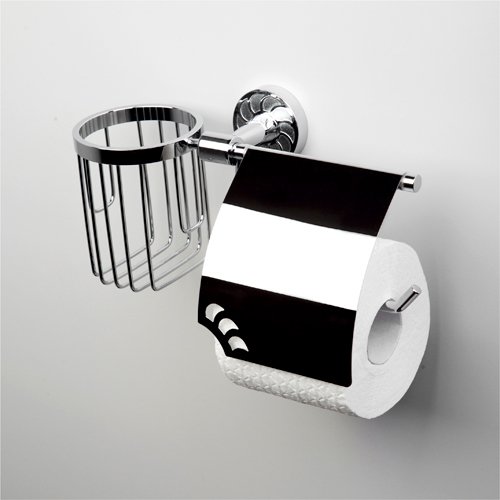 Держатель туалетной бумаги Wasserkraft Isen K-4059 с держателем освежителя воздуха - 1