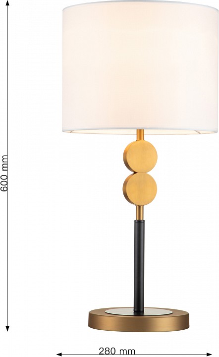 Настольная лампа декоративная Favourite Roshe 2624-1T - 1