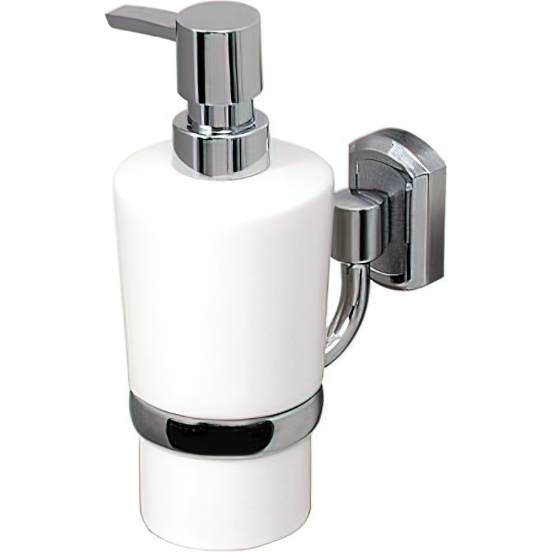 Дозатор для жидкого мыла WasserKraft  хром - белый K-28199 - 0