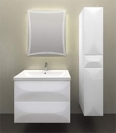 Зеркало в ванную Marka One Brio 75 см (У26295) 2200000029331 - 3