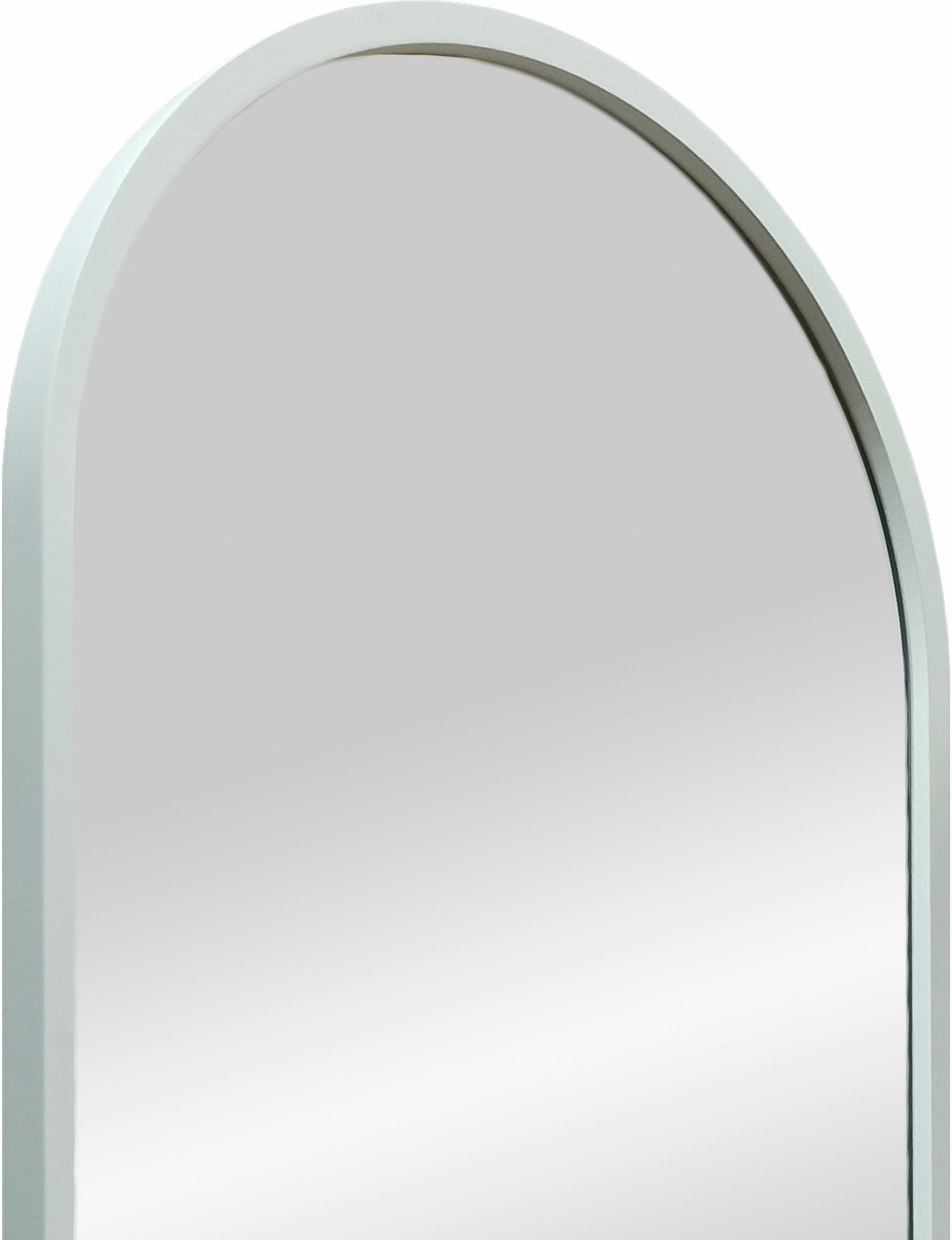 Зеркало DIWO Казань 45 белое, с подсветкой сенсорной, овальное, белое, изМДФ, в современном стиле ЗЛП1722 - 14