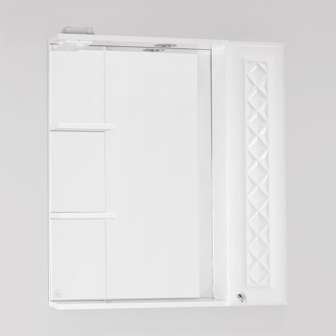 Зеркало-шкаф Style Line Канна 75/С Люкс, белый ЛС-00000295 - 0